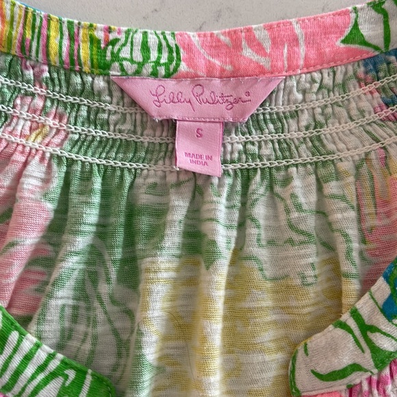 Lilly Pulitzer Sleeveless Essie Top Size S - Picture 6 of 7